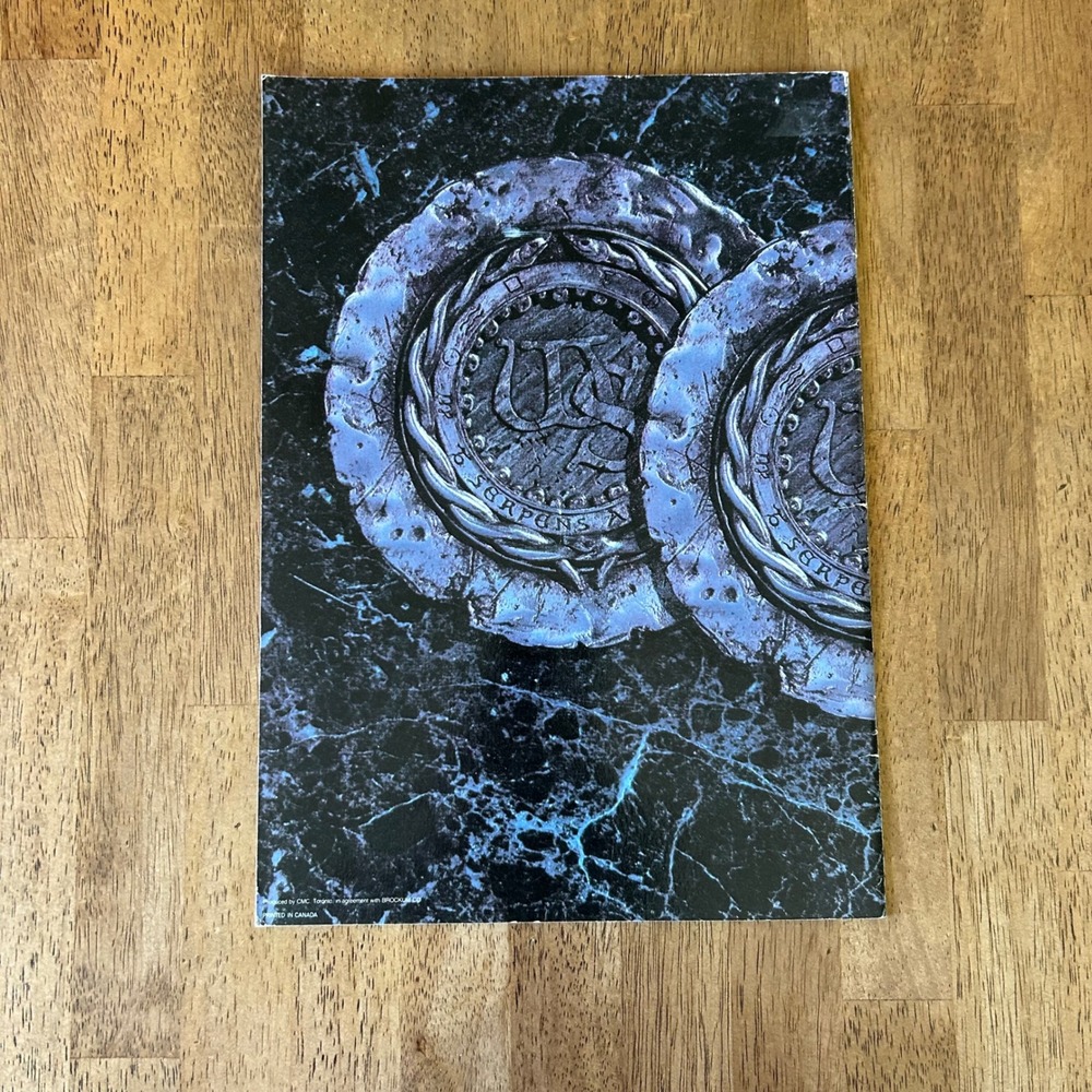 Vintage Whitesnake 1987-1988 World Tour Program Book‎ David Coverdale Glam Metal